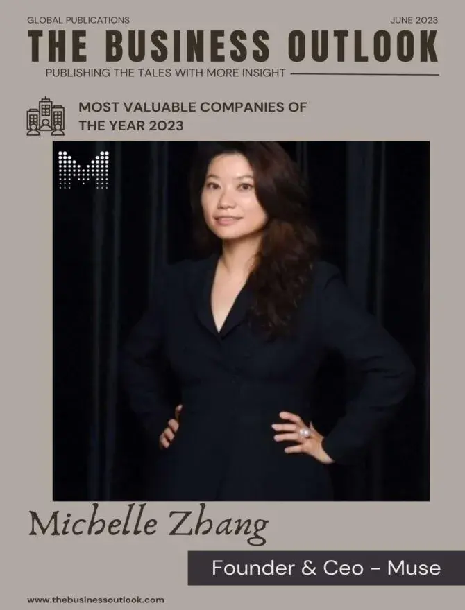 a woman in a black dress